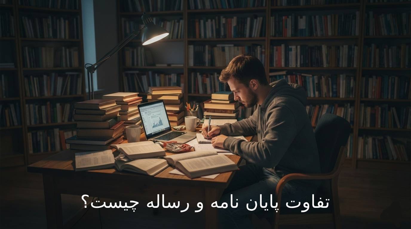 تفاوت پایان نامه و رساله چیست؟