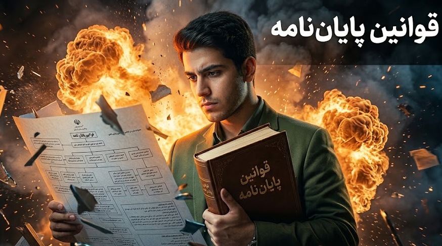 قوانین پایان نامه