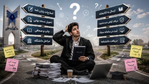مراحل بعد از دفاع پایان نامه دانشگاه آزاد